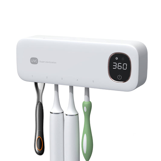 Toothbrush Sterilizer.Uvc Ultraviolet Air Sterilizer. Toothbrush Sterilizer and drier. Razor Hanger,Toothbrush Storage Rack